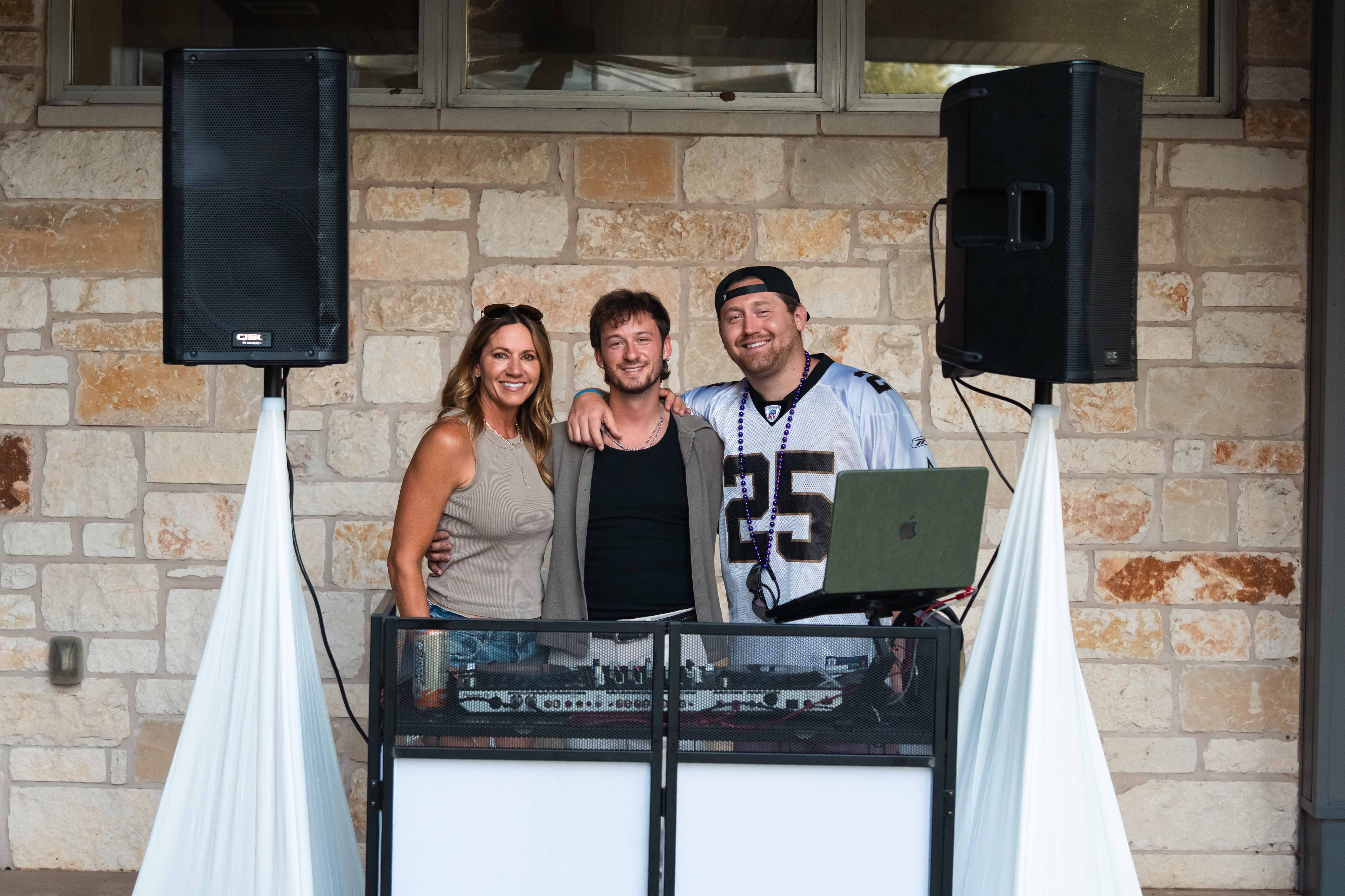 Jonah, owner and DJ of Good Life Hospitality & Entertainment, Austin TX